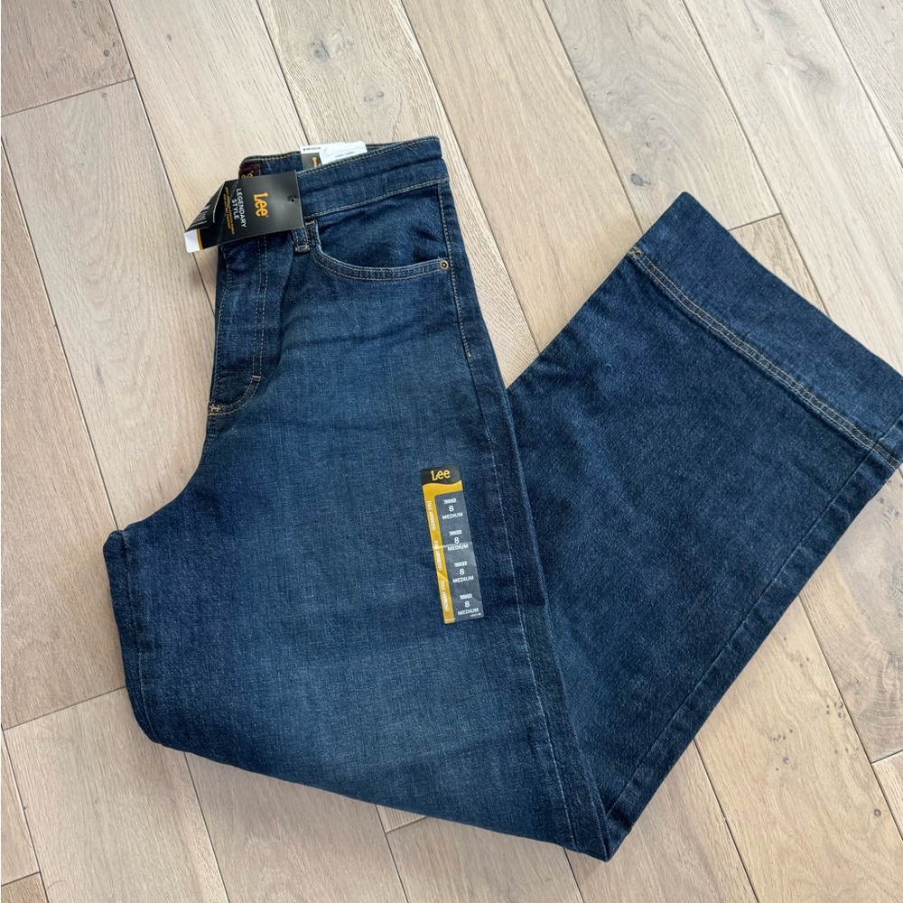 Lee Women’s Dark Blue Straight Jeans